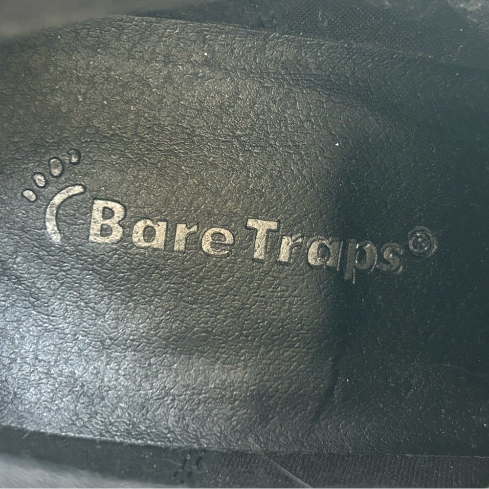 BareTraps Black Ankle Booties with Buckle Detail - Picture 9 of 10